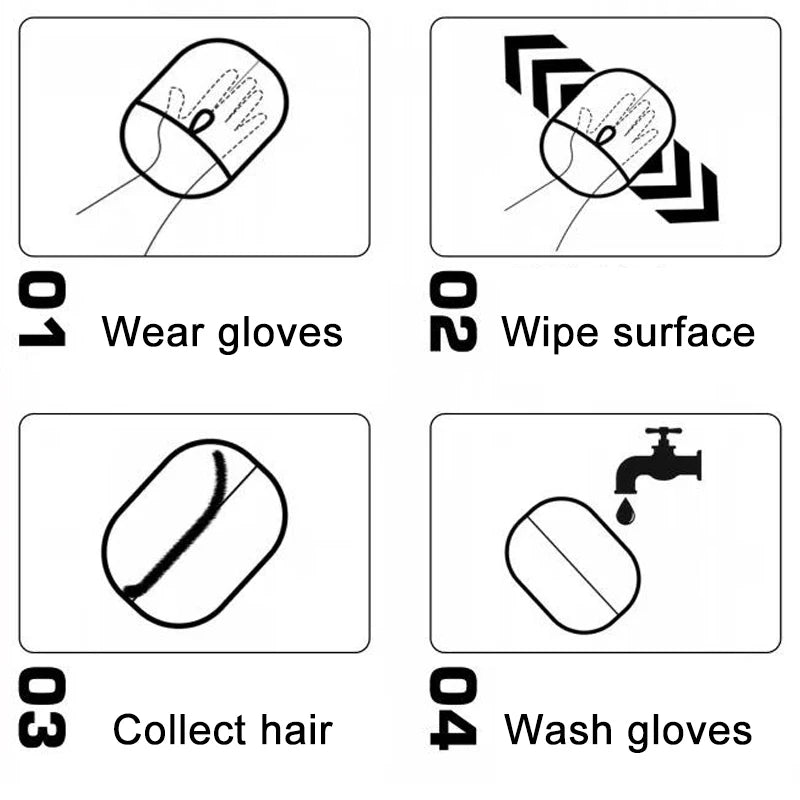 🐾 Pet Hair Removal Glove